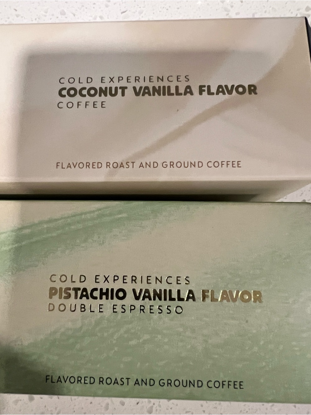 Nespresso Vertuo Pods Pistachio Vanilla / coconut vanilla over Ice - Picture 2 of 2